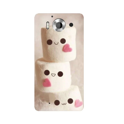 

Luxury Painting Coque Cover For Microsoft Nokia Lumia 950 Colorful Cute Drawing Phone Shell Back cover Ultra Thin Protector Case