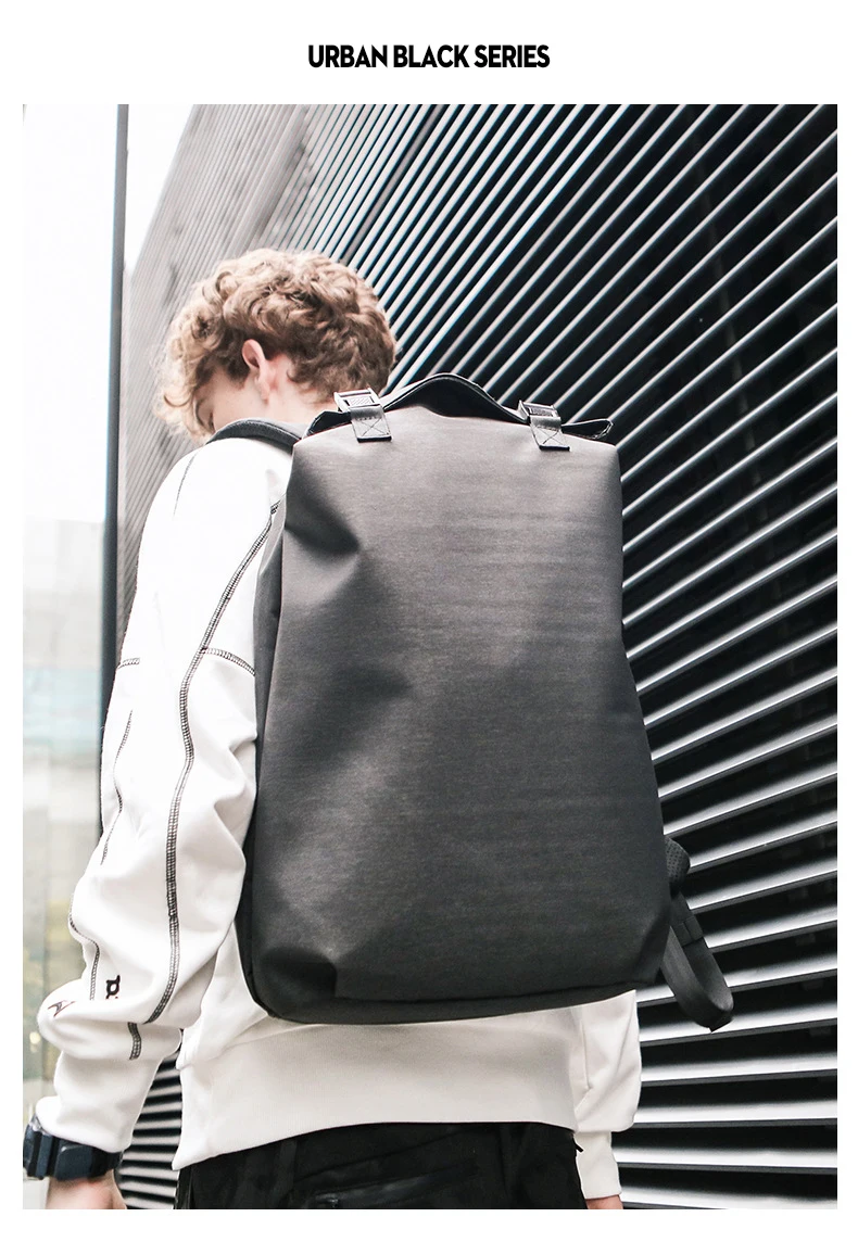 OZUKO, мужской деловой рюкзак, новинка, многофункциональные рюкзаки для ноутбука с USB зарядкой, повседневные школьные сумки для подростков, мужские рюкзаки для путешествий