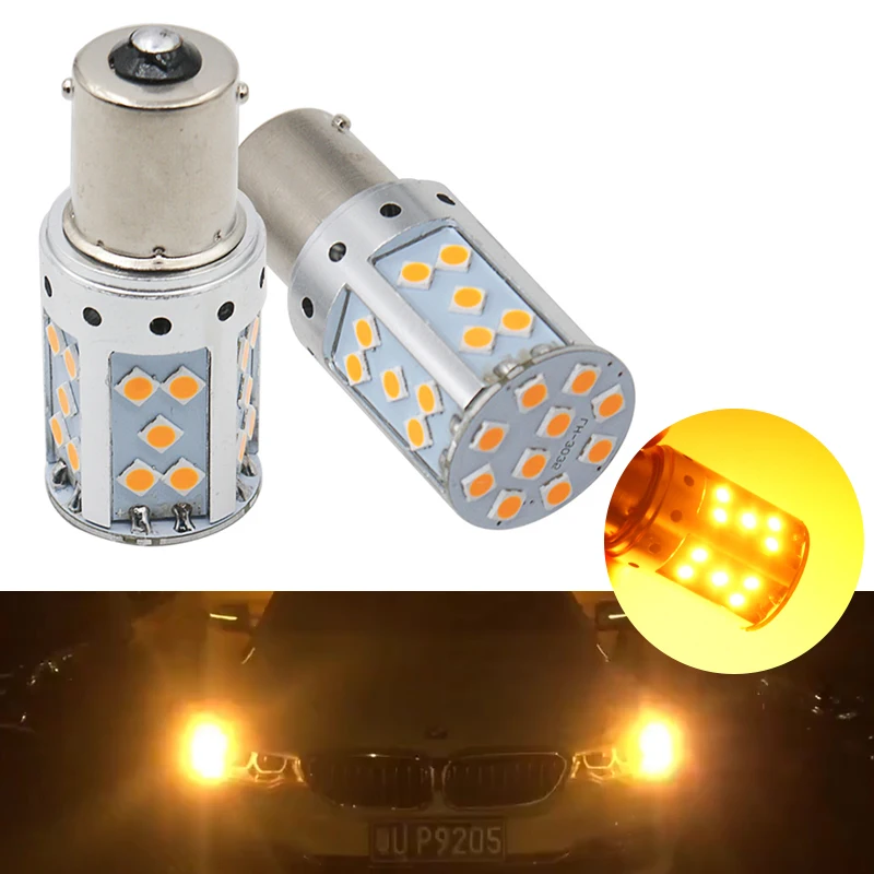 1 шт. PY21W P21W 1156 BA15S Bau15s T20 7440 W21W T25 3156 3030 LED Автомобильный поворотный сигнальный