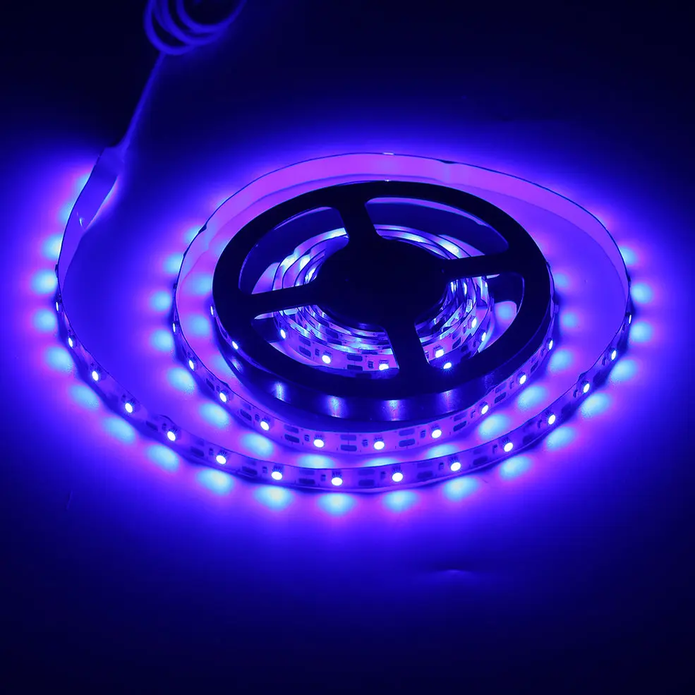 

2pc Blue USB LED Strip Lights SMD3528 200CM LED Tape Lamps Indoor Outdoor Decoration