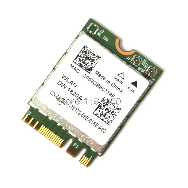 Беспроводная сетевая карта BCM94350ZAE DW1820A 802.11AC 867 Мбит/с bcm94350 M.2 NGFF Wi Fi лучше чем bcm94352z