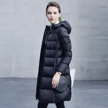 2016 new hot winter Thin Warm woman Down font b jacket b font Coats Parkas Outerwear