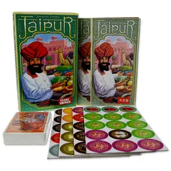 Драгоценности марки JAIPUR торговые настольные игры Бесплатная доставка, Семейная Игра может собирать счастливый смех карточная игра