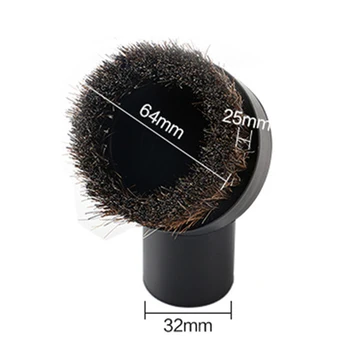 

2pcs Dusting Brush Dust Tool Attachment W/ Adapter Converter For Vacuum Cleaner