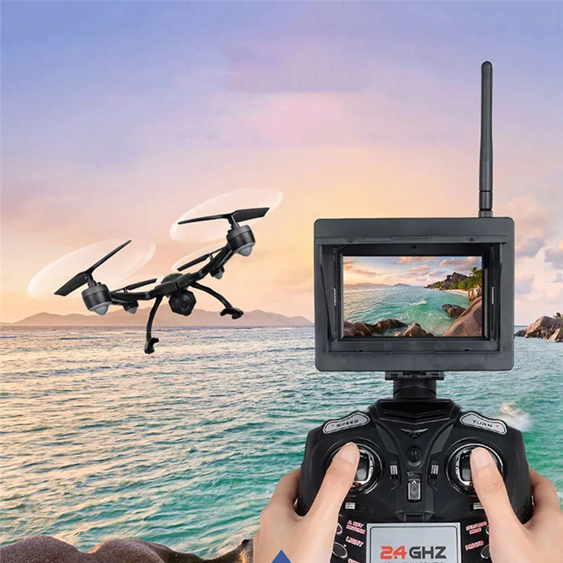 

JXD 510G 5.8G FPV RC Drone HD Aerial Shooting 4-axis Aircraft WiFi Real-time Pictures Transmission Style 5.8G Green UAV