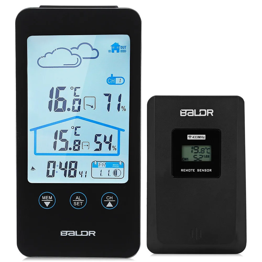 

Baldr LCD Display Indoor Hygrometer Thermometer Digital Humidity Monitor with Temperature Gauge LCD Display for Home ON SALE
