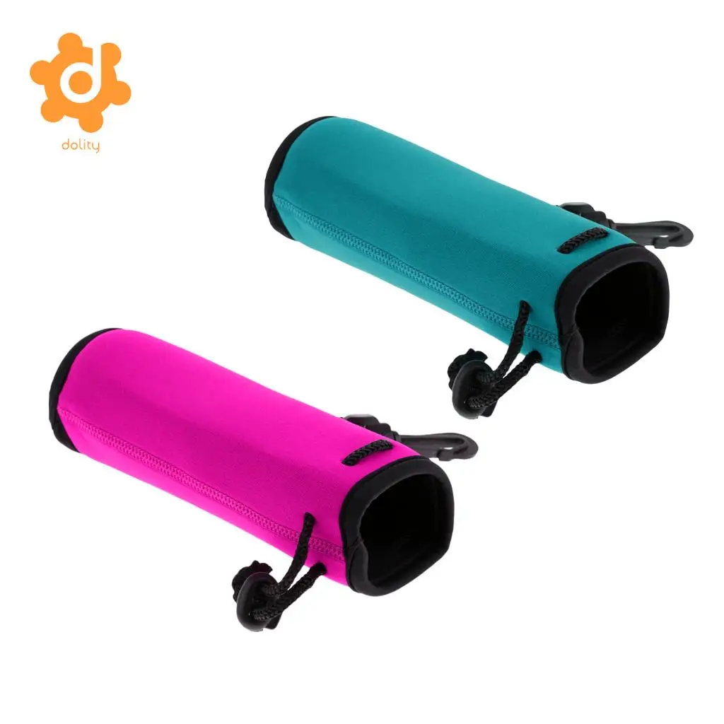 2Pcs Water Bottle Holder, Insulated Neoprene Water Bottle Cooler Cover Sleeve Tote Bag for Kids Children Women Men Biker