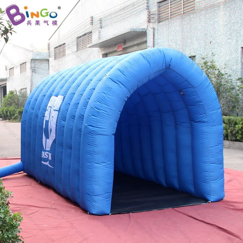 Customized 4x2x2 Meters Blow-up Football Tunnel With Logo Printing / Inflatable Straight Channel - BG-T0075 6