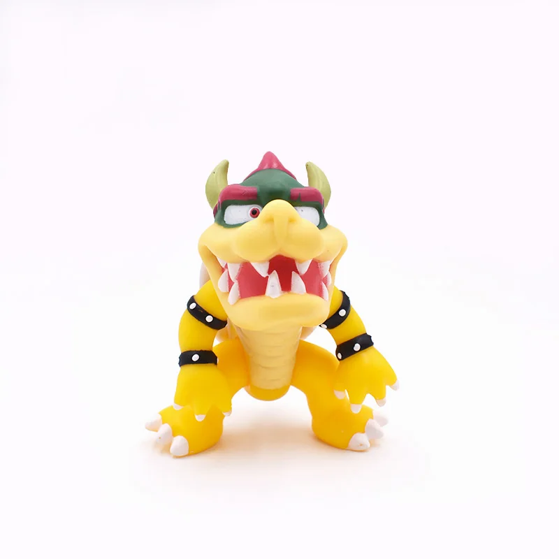

12cm Super Mario Koopa Bowser Pvc Doll With Red Hat Figure Toy 5inch Baby Figures Free Shipping