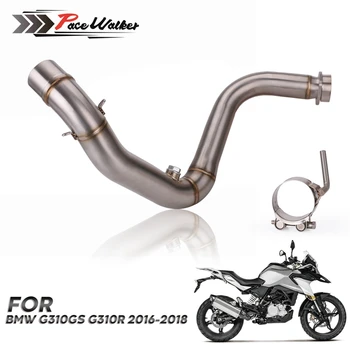 

For BMW G310GS G310R Motorcycle Exhaust Link Pipe Connect Mid Middle Pipe Slip On Stainless Steel Pipe