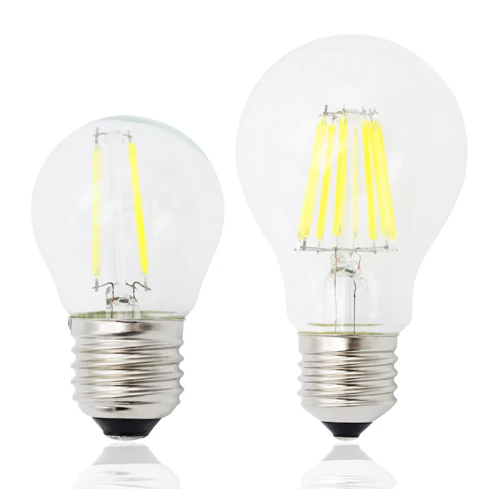 E27 LED Edison 6W//8W Vintage Retro Lampe Glühlampe Filament Glühbirne 1x 4x 8x