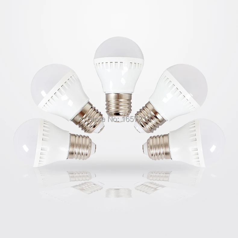 Светодиодный светильник E27 SMD2835 лампа высокой яркости светодиодный 3W5W7W9W12wAC220VCold