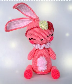 

crochet toys amigurumi doll bunny model number XN041043