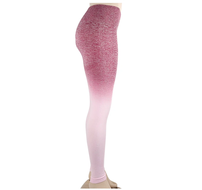 Женские Бесшовные штаны для йоги, Сексуальные Спортивные Леггинсы с эффектом пуш-ап, облегающие леггинсы с высокой талией