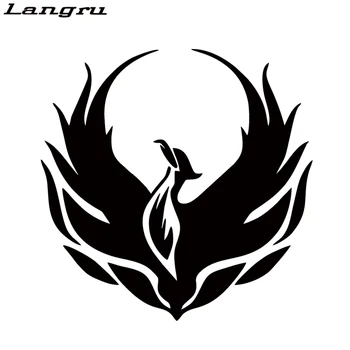 

Langru Cool Graphics Phoenix Vinyl Car Sticker Decal Window Car Stying Creative Stickers Jdm