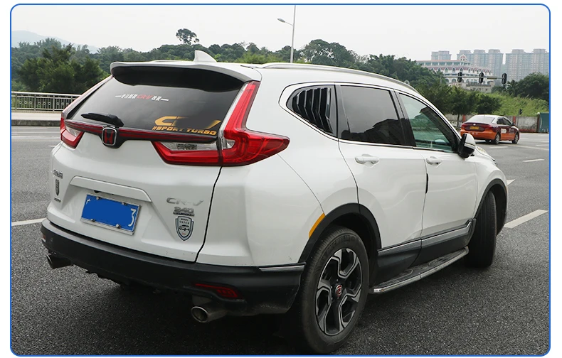 Для Honda CR-V таможенный приходной ордер заднее крыло сторона жалюзи оттенков жалюзи рама подоконник литья крышка Стикеры отделка