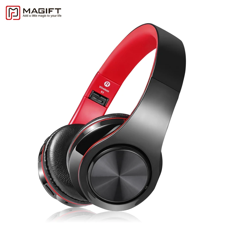 Magift12 Bluetooth Wireless Headphone Headband Headset for Mobilephones Support TF Card 3.5mm Audio Cable Colorful | Электроника