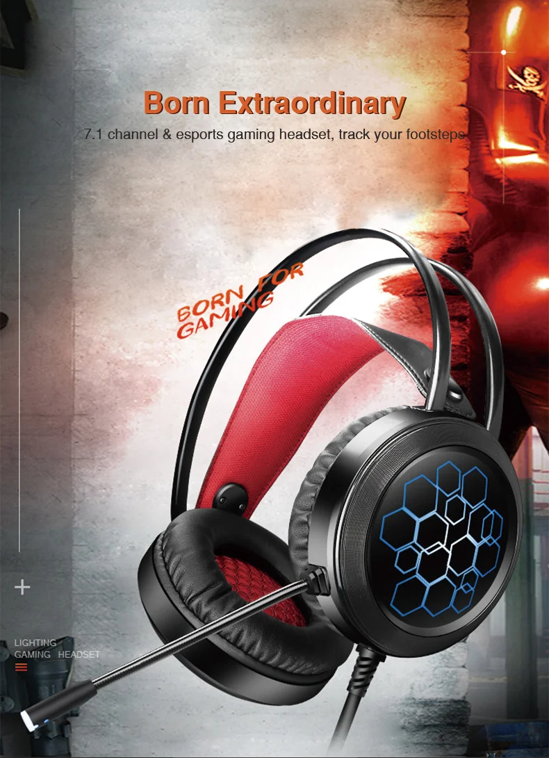 Earphone Gaming Headphones With Microphone Stereo Headset Gamer Headphone For Computer Earphones Big Gaming Headset (12)