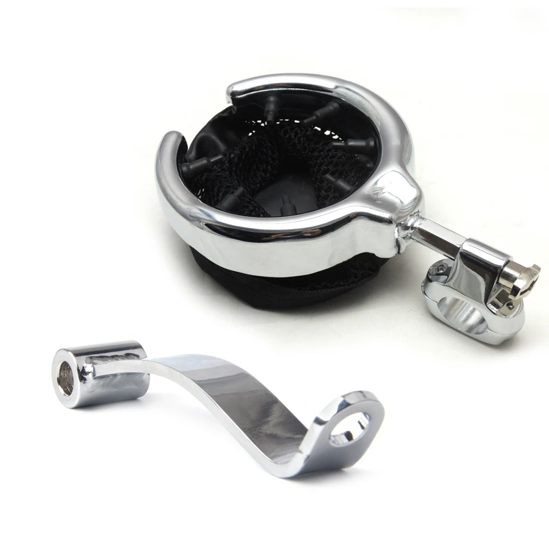 Universal Motorcycle Handlebar Cup Holder Drink withe bracket for