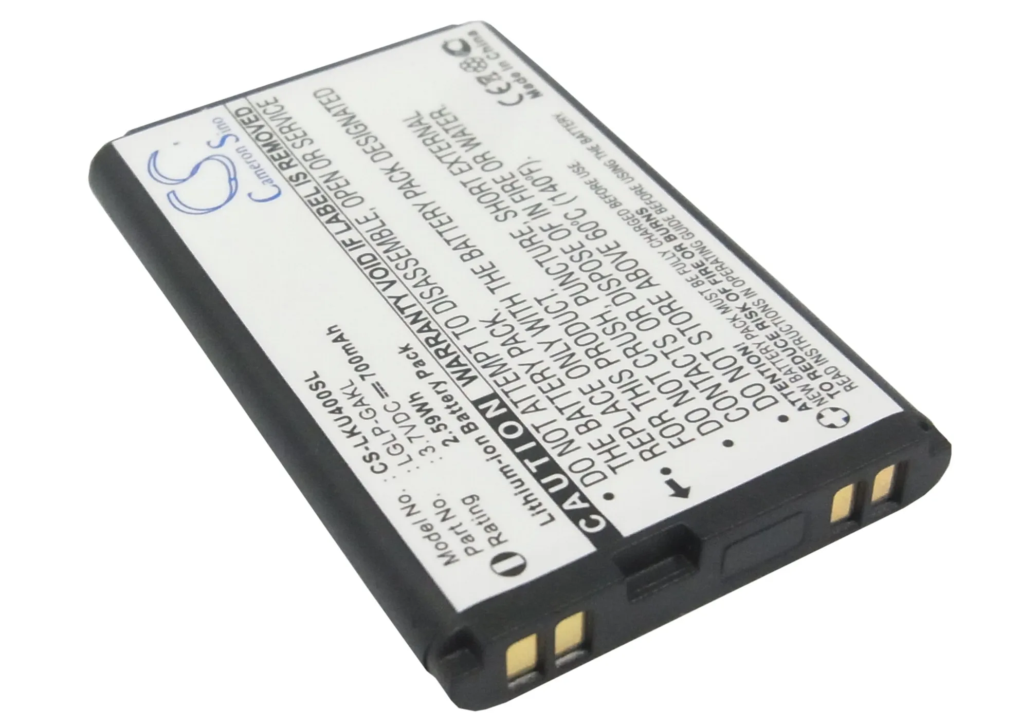 LGLP GAKL батареи Cameron Sino 700mAh для LG U400|cameron sino|battery for lgbattery |
