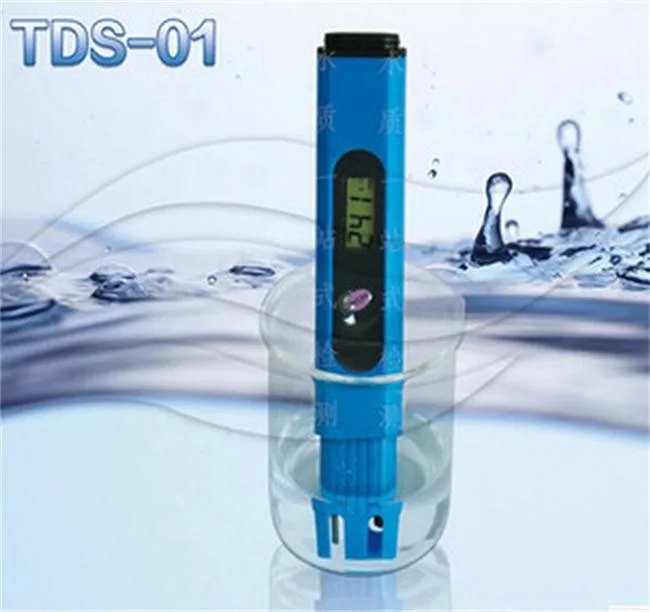 azul Tds filtro portátil LCD digital 0-9990Ppm Calidad del Agua pluma de la prueba de la dureza del agua del analizador de la herramienta Monitor de Pureza ESjasnyfall 