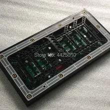 HD P4 открытый светодиодный Дисплей модуль HUB75 интерфейс P4 SMD 256*128 мм IP65 светодиодный Дисплей модуль