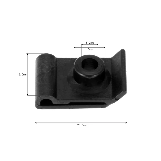 Lexus 99 Rx300lexus 90179-05060 Bumper U-nut Clips 20-pack - Plastic  Fastener Retainers