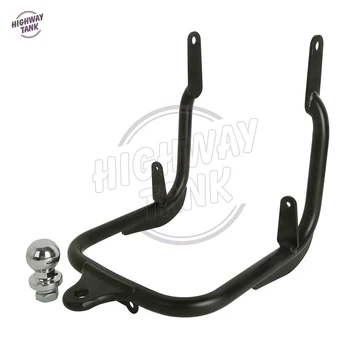 

Black Motorcycle Bummer Trailer Hitch case for Harley Touring FLHX FLTRX Road King Street Glide