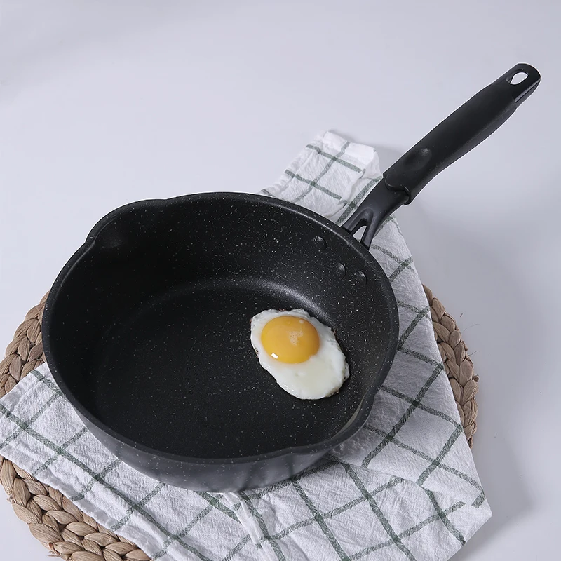 Japanese style healthy layer wok Deep Frying Pan Nonstick Multi purpose