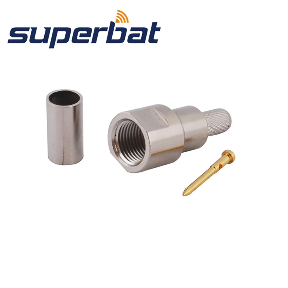 50ohm Straight RF Coaxial Connector for LMR195 RG58 Cable