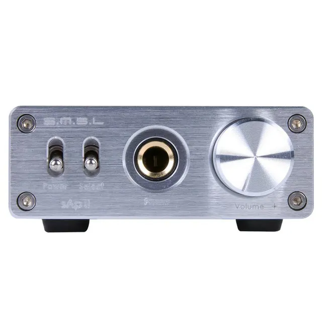 SMSL SAP II Portable Headphone Amplifier TPA6120A2 Big Power HiFi Fidelity Stereo Headphone Amplifier with 2 Ways switch inputs