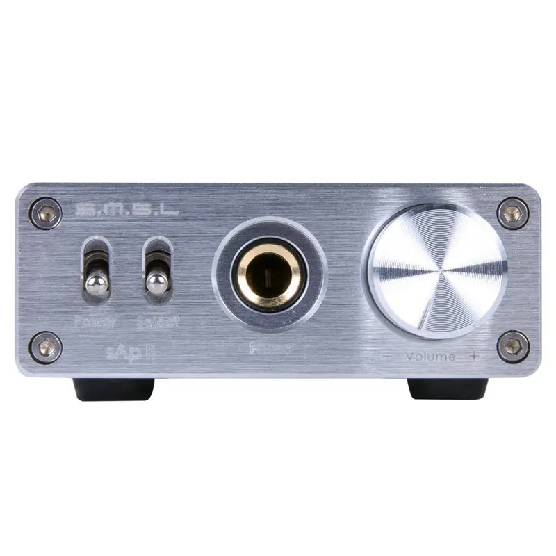 SMSL SAP II Portable Headphone Amplifier TPA6120A2 Big Power HiFi Fidelity Stereo Headphone Amplifier with 2 Ways switch inputs SMSL SAP II Portable Headphone Amplifier TPA6120A2 Big Power HiFi Fidelity Stereo Headphone Amplifier with 2 Ways switch inputs