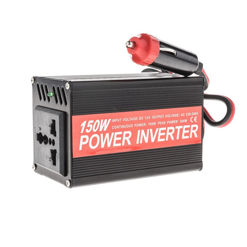 I Key Buy 1PC Cheap Car Power Inverter 150W Portable With USB Modified Sine Wave 12VTo 220V DC_AC Auto Inverters 1