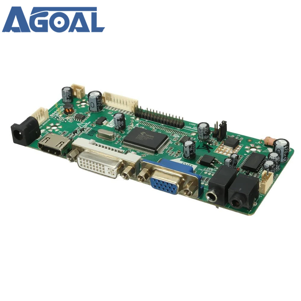 M. Nt68672 A HD универсальная плата драйвера ЖК дисплея HDMI VGA DVI с аудиовходом для