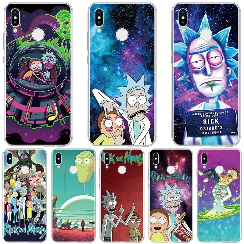 coque huawei p10 lite rick et morty