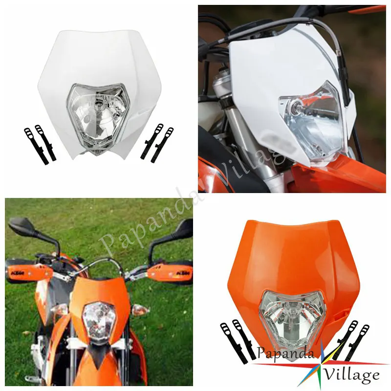 E4 Emark 35 Вт MX Байк для мотокросса уличные фары обтекатель KTM EXC SCF SX WR TTR 250R 250L 450F DRZ KLX KX