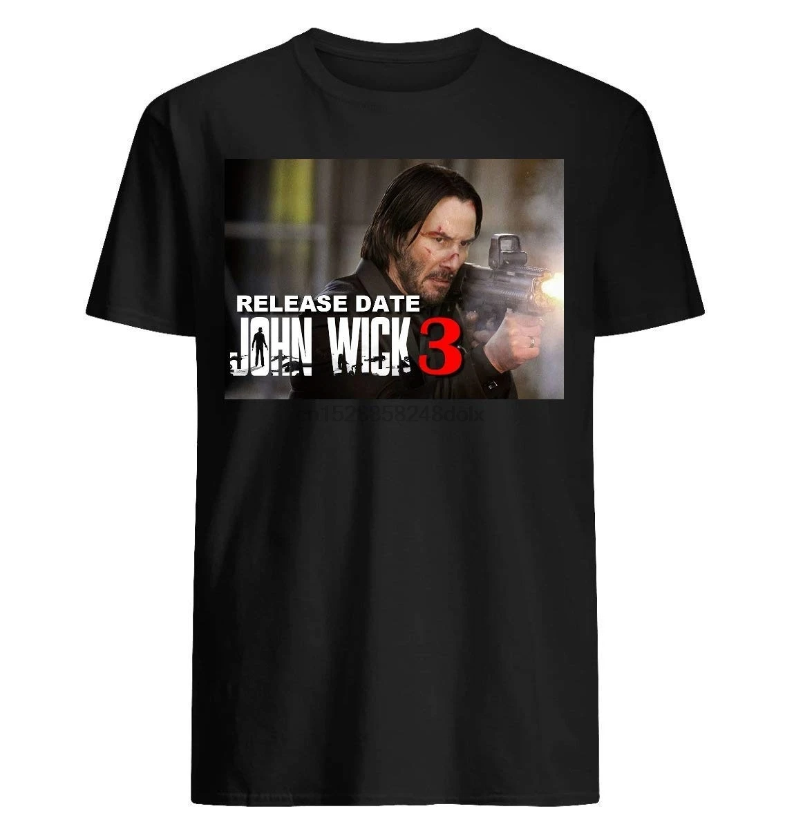 John Wick 3 officially announces the full cast Tshirt Unisex футболка для мужчин и женщин унисекс|Футболки| |