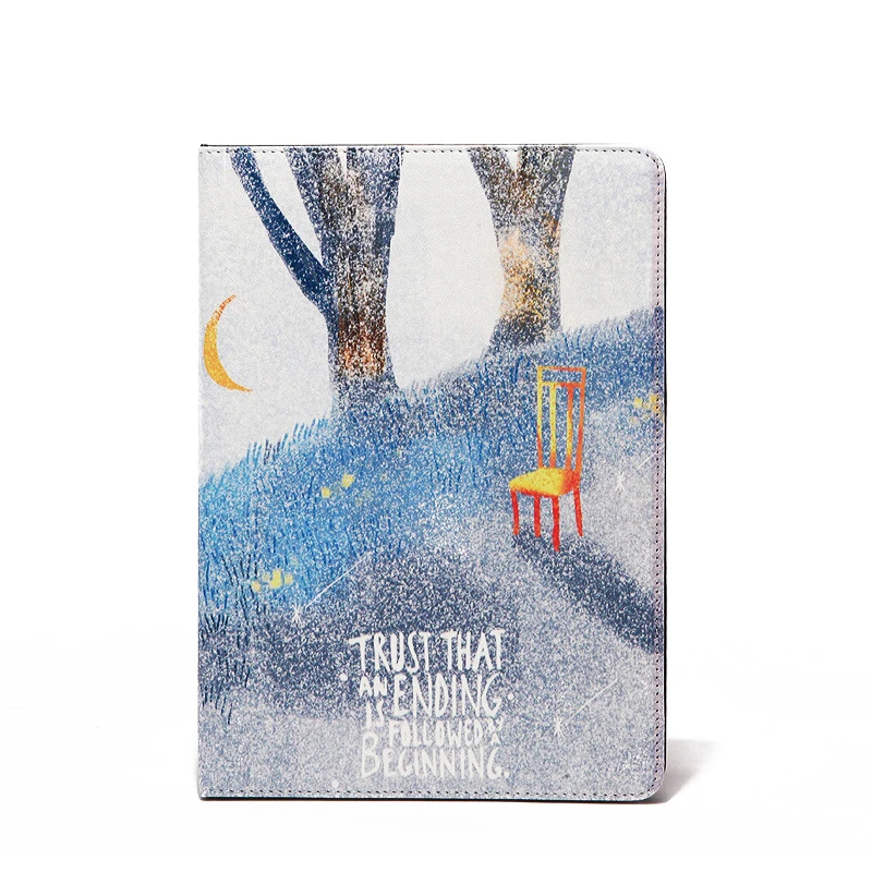 Fundas для Ipad Mini 1 2 3 случае падения сопротивления Four Seasons Смарт Флип магнитный штатив Wake Up Cover сна гаджет A1432 A1489