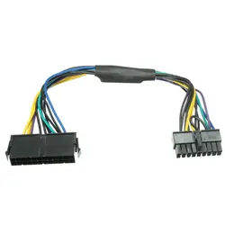 ATX 24pin к материнской плате 18pin адаптер кабель питания 18AWG для hp Z420 Z620