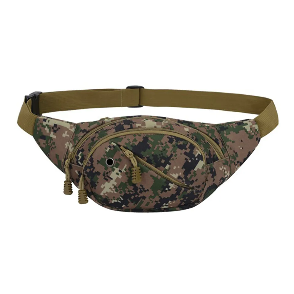 

Fanny Pack Sport Waist Bag Unisex Fashion Multifunction Crossbody belt bag Camouflage Outdoor Walking Casual Chest waist pack6.4