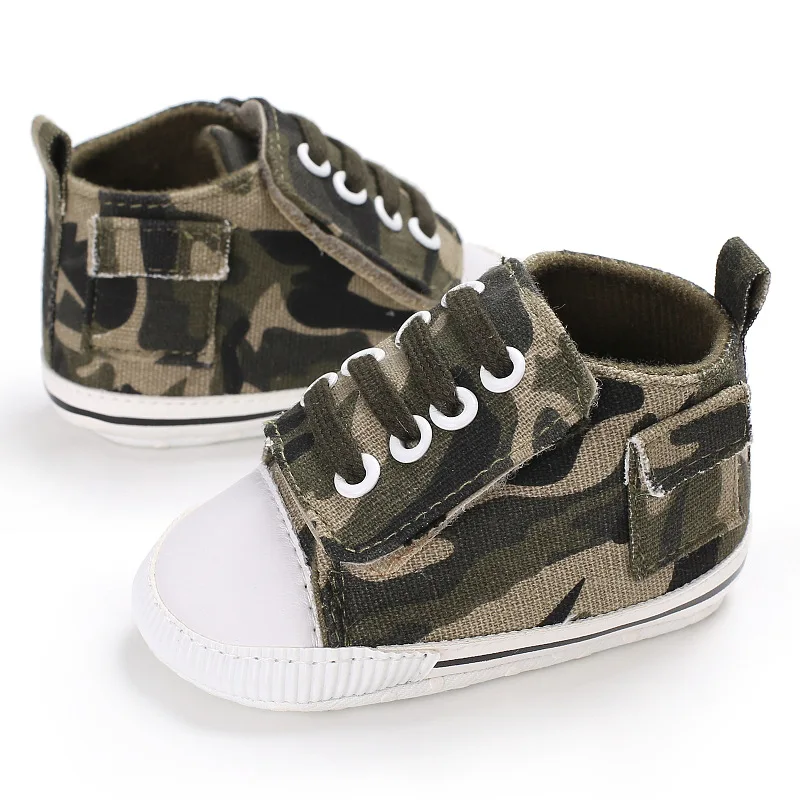 Fashion Camouflage Baby First Walkers Baby Shoe Soft Bottom Non slip ...