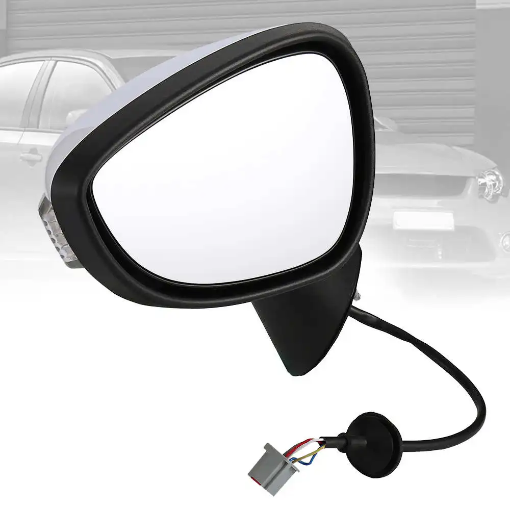 

Left Brand New Outer Side Rearview Mirror Cover Housing Shell For Ford Fiesta 2009 2010 2011 2012 2013 2014