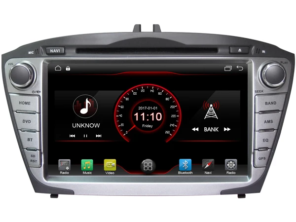 Discount WITSON Android 9.1 AUTO CAR RADIO DVD NAVIGATION FOR HYUNDAI ix35/TUCSON 2009-2015 CAPACTIVE 1024*600 SCREEN 32GB MEMORY 1080P 9