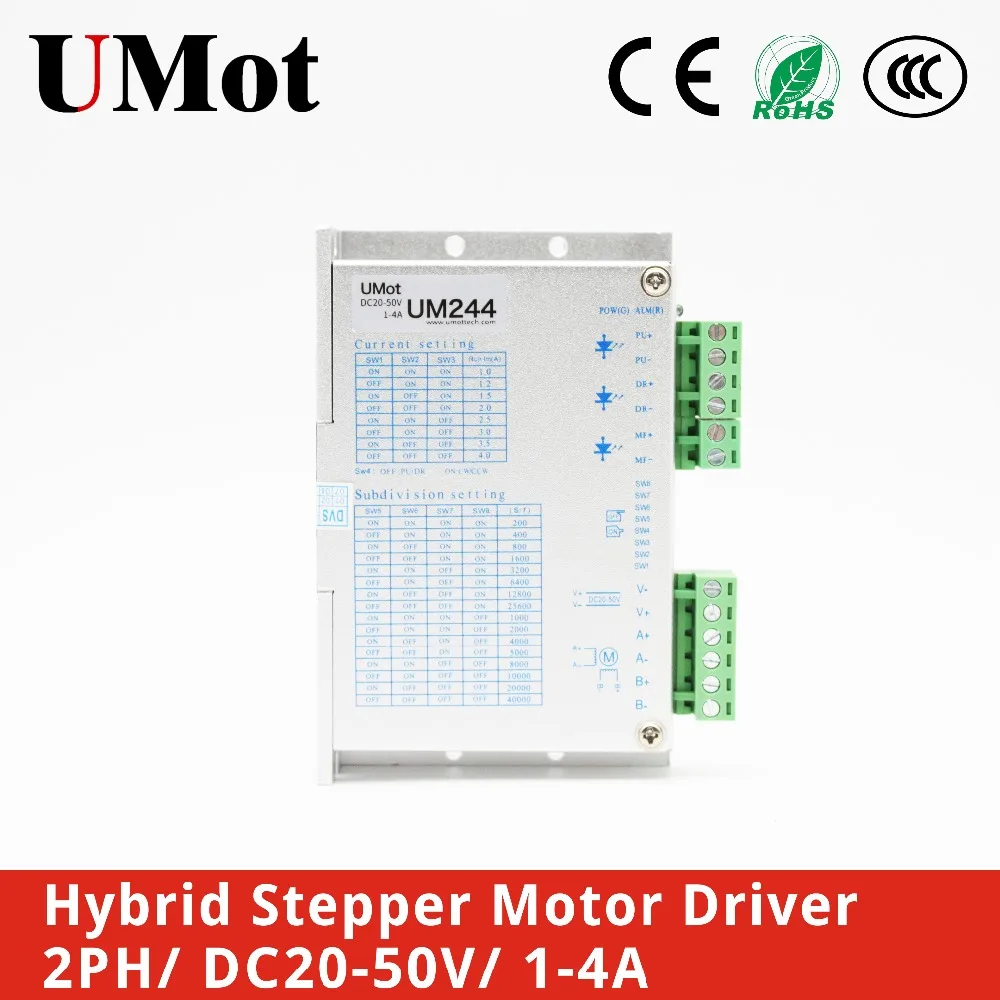 

Free Shipping Stepper Motor Driver 2phase Nema 23 Nema17 1-4.2A DC20-50V Stepper Motor For CNC 3D printer