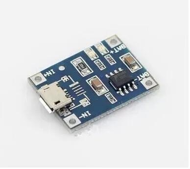 

F17701 TP4056 1A Lipo Battery Charging Board Charger Module Lithium Battery DIY MICRO USB Interface Port