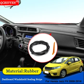 

Car-styling Rubber Anti-Noise Soundproof Dustproof Dashboard Windshield Sealing Strips Accessories For Honda Jazz Fit 2009-2018