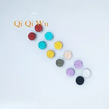 12pcs/dozen Fashion Solid Brooch Pin Muslim for Scarf Elegant Trendy Style for Women Alloy Rhinestone Strong Magnetic wholesale 12pcs dozen mix color classic round solid magnet brooch hijab accessories muslim magnetic pin hijab scarf buckle magnet