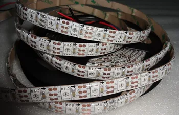 

4m DC5V IP65 WS2812B led digital strip,60pcs WS2812B/M with 60pixels;57.6W;white pcb;waterproof in silicon coating