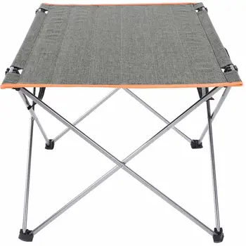 

Outdoor Folding Fishing Table Lightweight Aluminium Alloy Picnic Barbecue Desk For Camping HIking Accessories