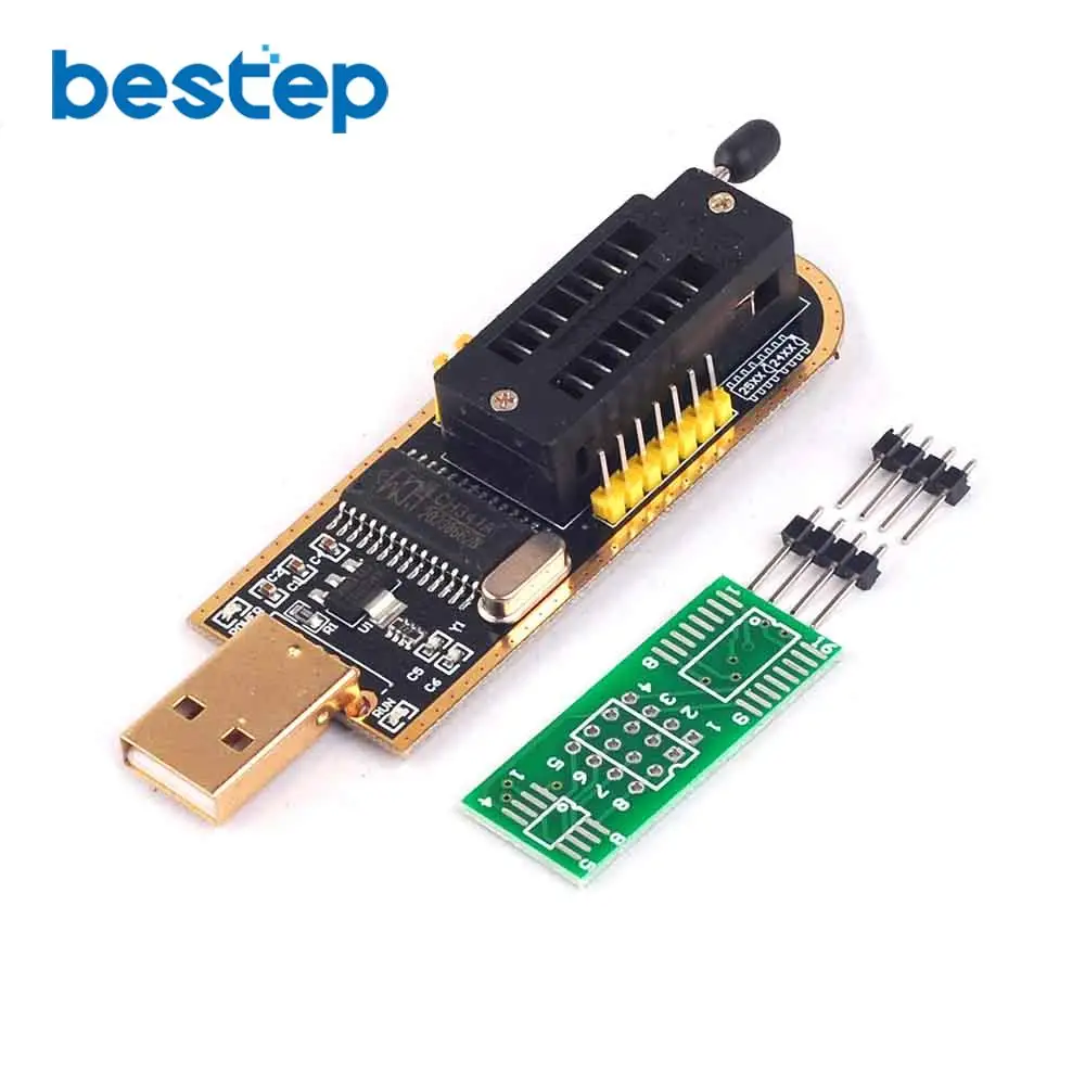 

CH341A 24 25 Series EEPROM Flash BIOS USB Programmer with Software & Driver